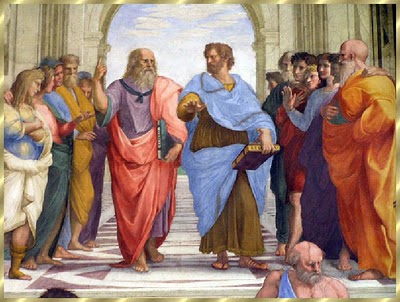 Aristóteles carregando a Ética